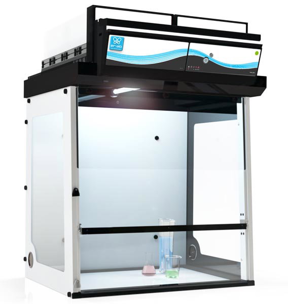 Hotte chimique à filtration CAPTAIR 392 Smart sans raccordement - Erlab