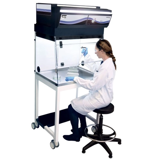 Hotte PCR CaptairBio 321 Smart + filtre particulaire HEPA H14 - Erlab