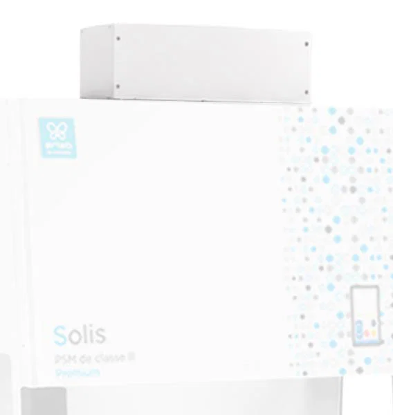 Capot d'extraction indirect Ø 250 mm pour PSM Solis 1500 – Erlab