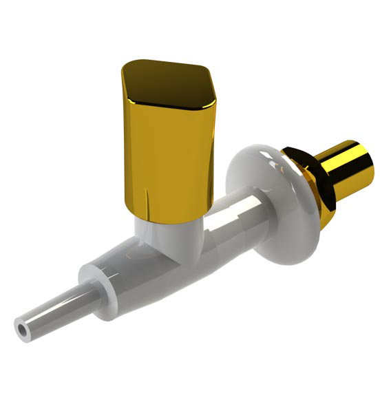 Robinet de gaz ‐ Droit ou Gauche pour SOLIS - Erlab