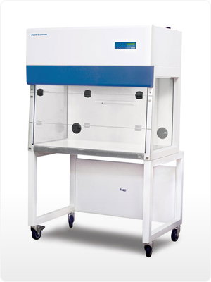 Hotte PCR à flux laminaire vertical - PCR4A1 - Largeur : 1200 mm