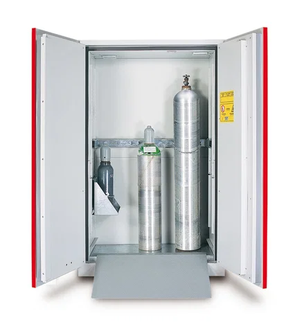 Armoire de sécurité pour stockage intérieur de 3/4 bouteilles de gaz - EBO 12EN