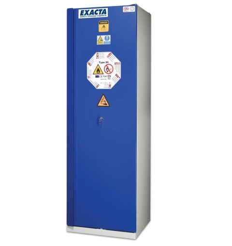 Armoire de sécurité haute 1 porte anti-feu (90 min) pour batterie lithium-ion - L 600