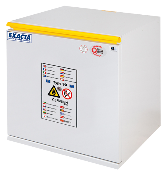 Armoire de sécurité anti-feu EOF606D - 90 min - Produits inflammables