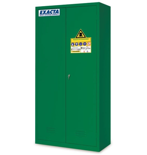 Armoire haute pour produits phytosanitaires, 2 portes