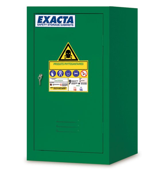 Armoire basse pour produits phytosanitaires, 1 porte
