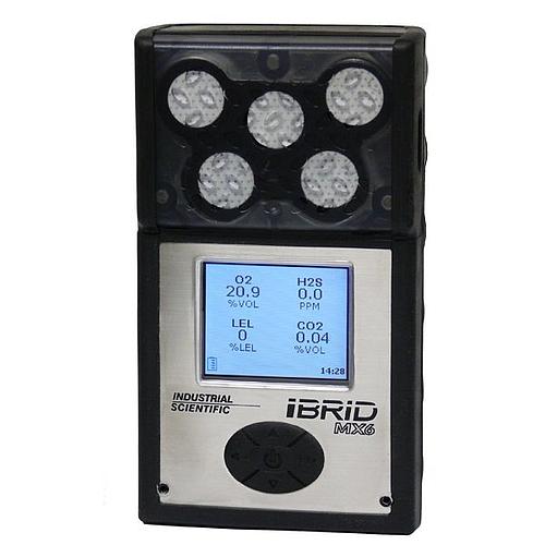 Explosimètre et détecteur multigaz portable MX6 IBRID - Industrial Scientific