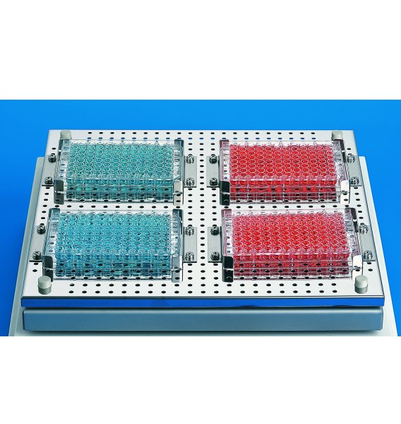 Support inox pour microplaque