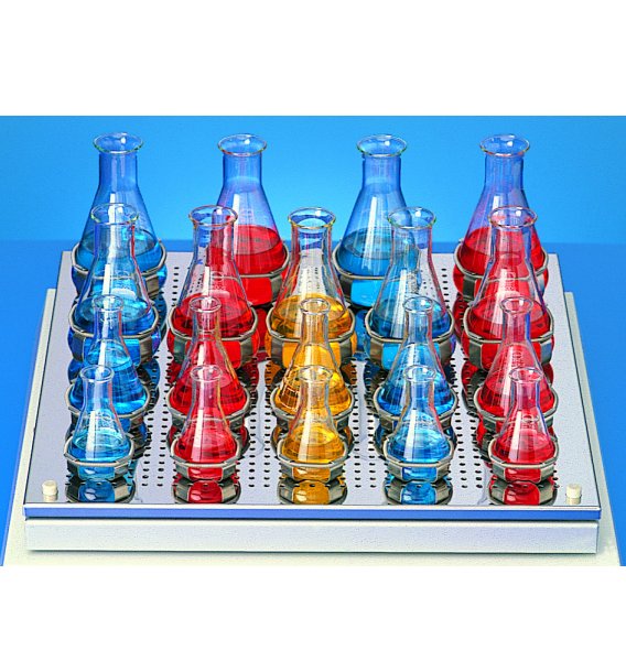 Pinces en acier inox pour erlenmeyer 200 ml