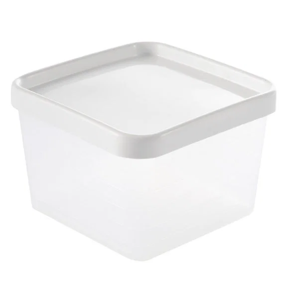 Boîte hermétique carrée - 0.6 L - Lot de 10 - Gilac