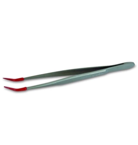 Pincette standard Inox coudée - Longueur 160mm