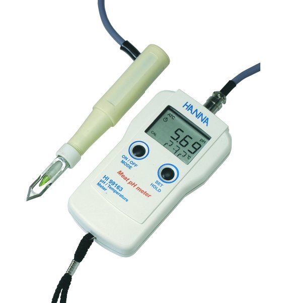 pH mètre électronique pour la viande - HANNA