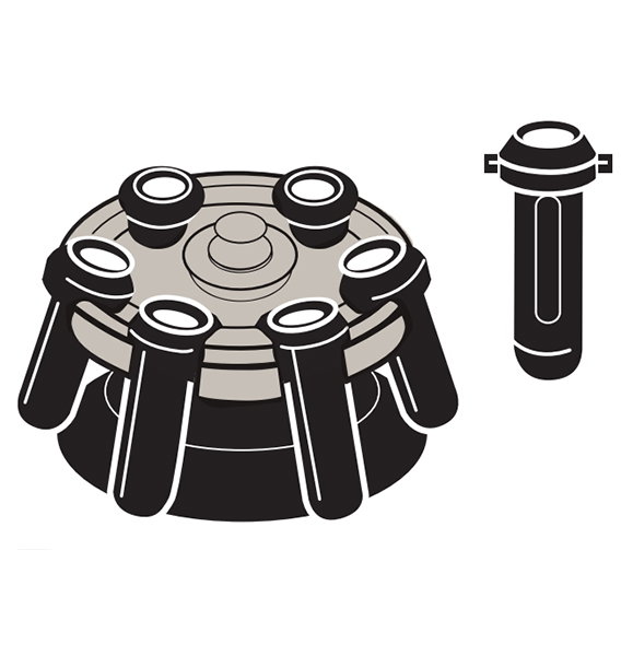Set 6 nacelles pour rotor HET-1146