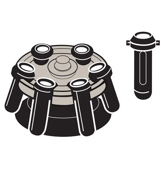 Set 6 nacelles pour rotor HET-1146