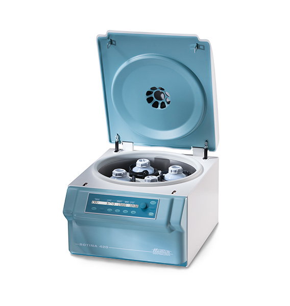 Centrifugeuse de paillasse Rotina 420 - Hettich