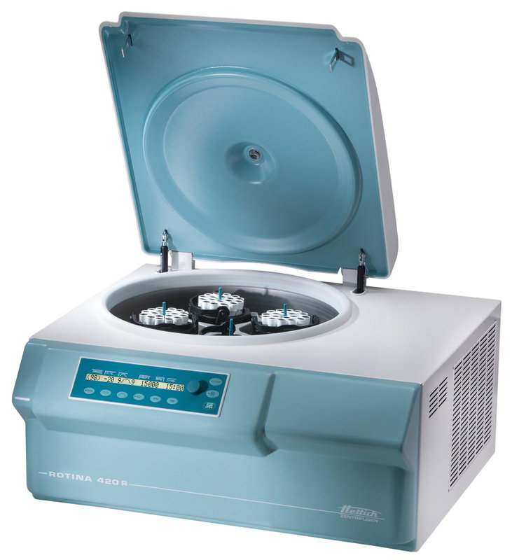 Centrifugeuse de paillasse Rotina 420 R - Hettich
