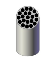 Portoir réducteur pour 21 tubes Vacu - 13 x 75 mm