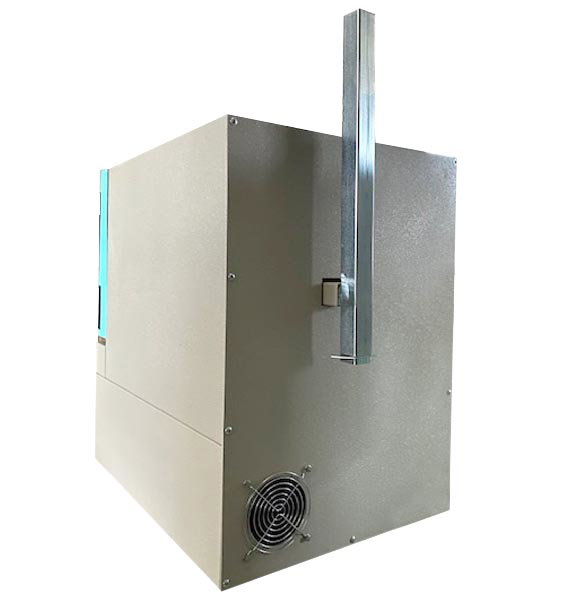 Cheminée d'extraction des fumées pour usage de calcination