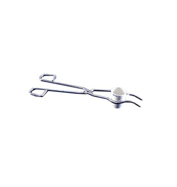 Pince à creusets en inox - 450 mm