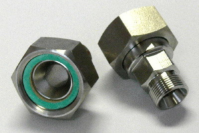2 adaptateurs G 3/4" interne sur M16x1 externe