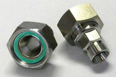 2 adaptateurs G 3/4" interne sur M16x1 externe