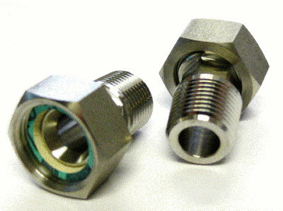 JUL-8890047 - 2 adaptateurs G 3/4" interne sur NPT 1/2" externe - JULABO