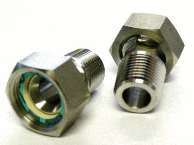 JUL-8890047 - 2 adaptateurs G 3/4" interne sur NPT 1/2" externe - JULABO