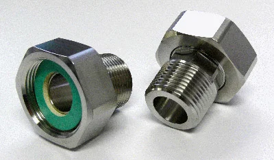 JUL-8890051 - 2 adaptateurs G1 1/4" interne sur NPT 1" externe - JULABO