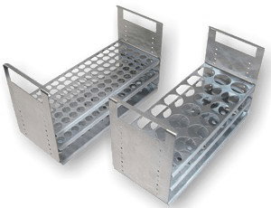 8 970 344 - Portoir pour 50 tubes Ø 16/17 mm en inox