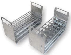 8 970 344 - Portoir pour 50 tubes Ø 16/17 mm en inox