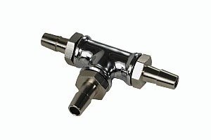 Répartiteur en Y avec connexion pour tuyau 10 mm Ø intérieur