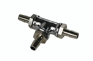 Répartiteur en Y avec connexion pour tuyau 10 mm Ø intérieur