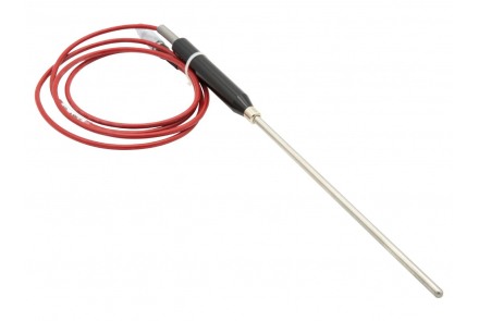 Sonde PT100 externe inox - 200 x 6 mm
