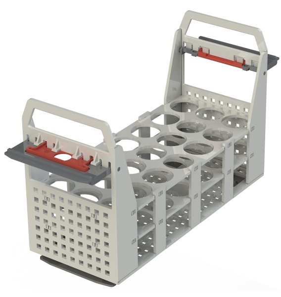 Portoir plastique pour 21 tubes Ø30 mm - max 100 °C - Julabo