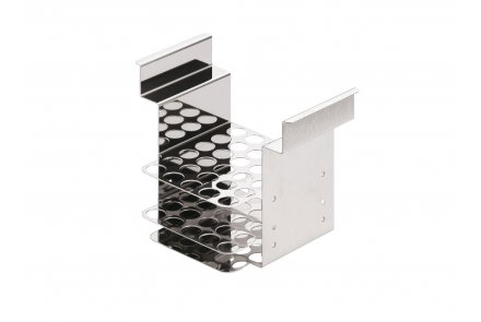 Portoir inox pour 30 tubes 100 x Ø17 mm - max 150 °C - Julabo