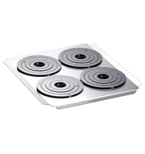 Couvercle plat 4 trous pour bain-marie Pura 10 - Julabo