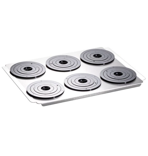 Couvercle plat 6 trous pour bain-marie Pura 14 - Julabo