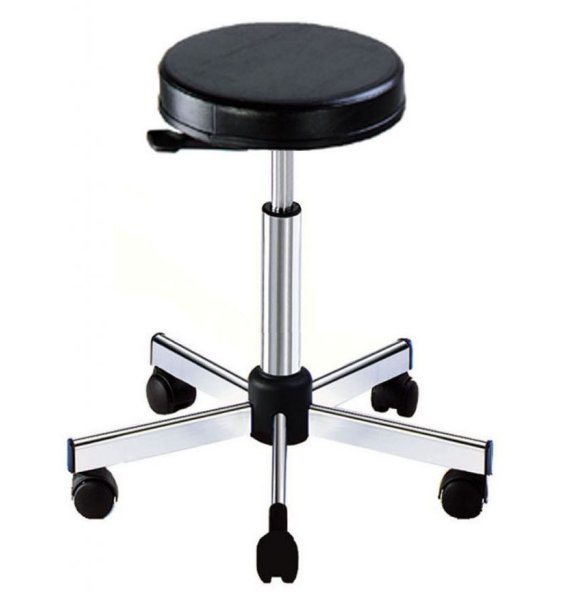 Tabouret mousse polyuréthane noire - Kango