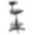 Chaise bois professionnelle Koncept noire avec repose-pieds - Kango