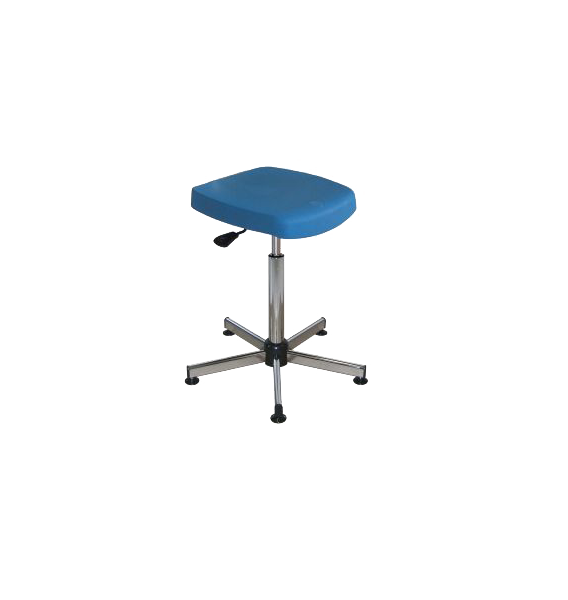 Semi-assis polyuréthane bleu à patins - Kango