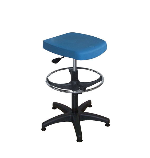 Semi-assis polyuréthane haut avec repose-pieds - Kango