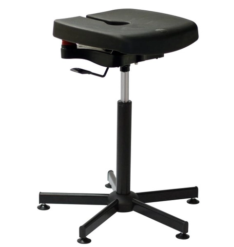 Tabouret polyuréthane noir Koncept - Kango