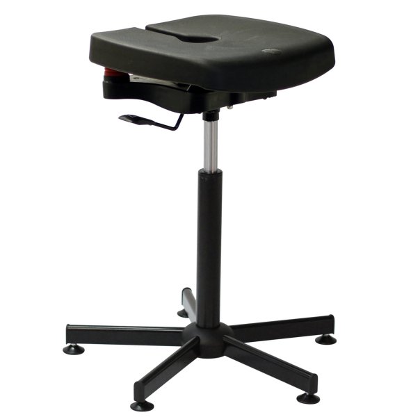Tabouret polyuréthane noir Koncept - Kango