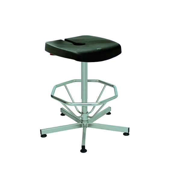 Tabouret inox / polyuréthane - Kango