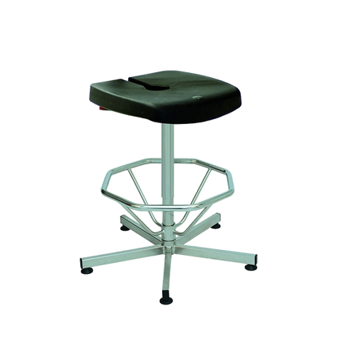 Tabouret inox / polyuréthane - Kango