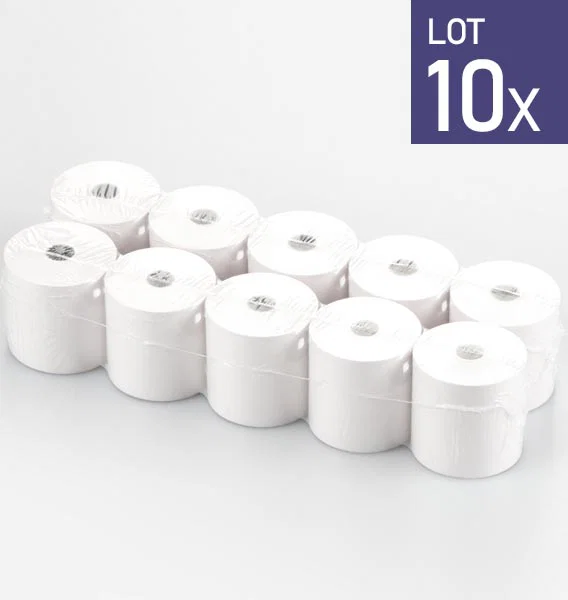 Rouleaux de papier pour imprimante 911-013-010 - Lot de 10 - Kern