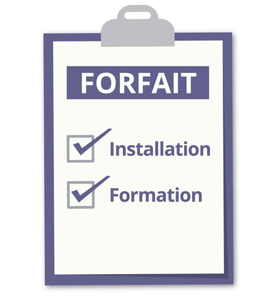 Forfait d’installation et de formation