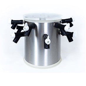 Chambre inox avec manifold intégré