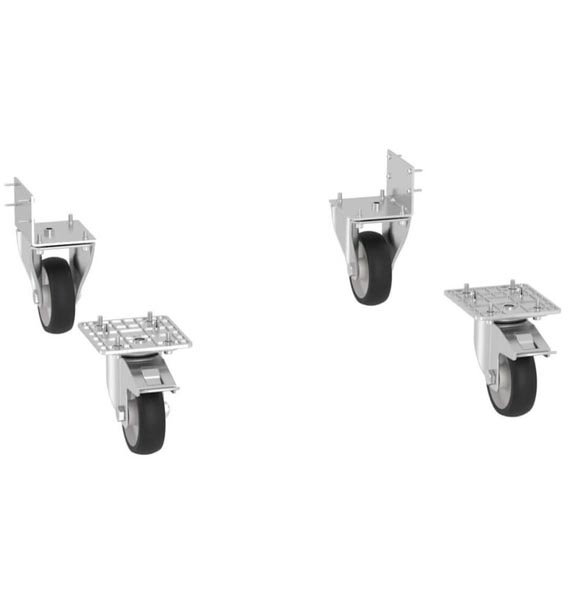 Kit 4 roulettes Ø 100 mm - Liebherr