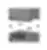 Accessoires pour empiler deux appareils - 4 pièces - Modèles 30 à 110 - Memmert